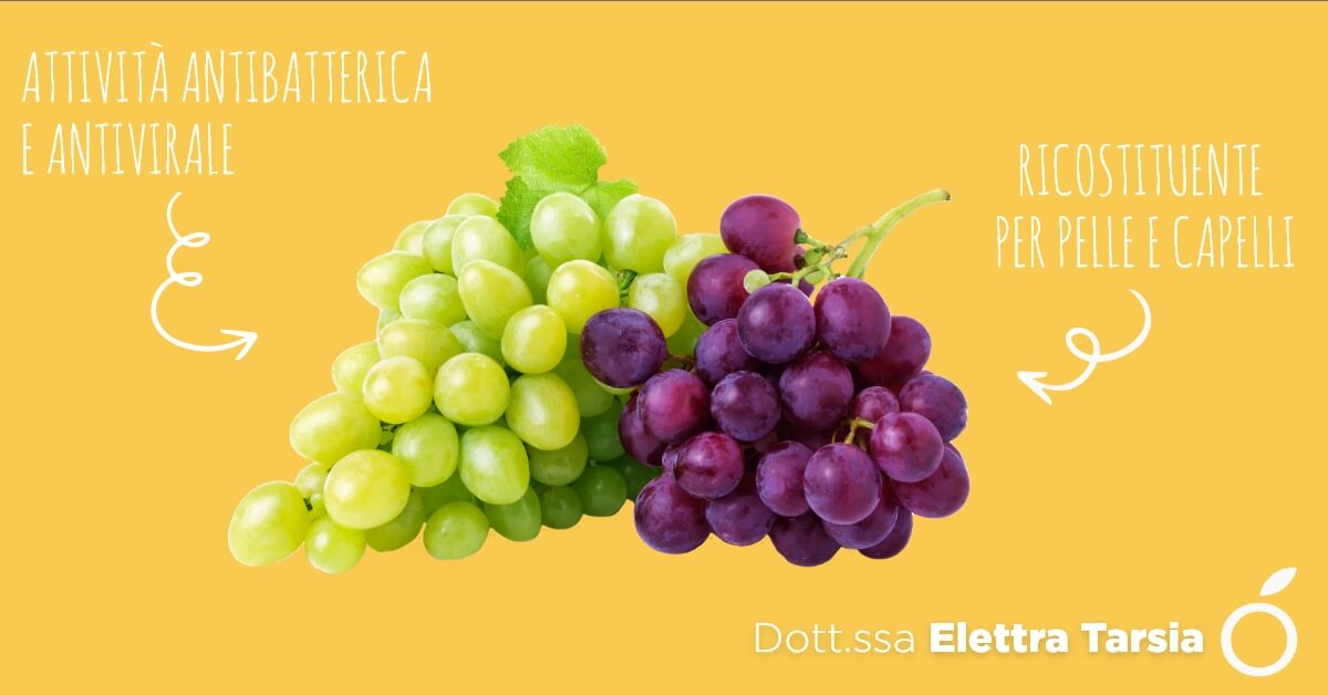 Uva, il frutto che favorisce la mobilità intestinale