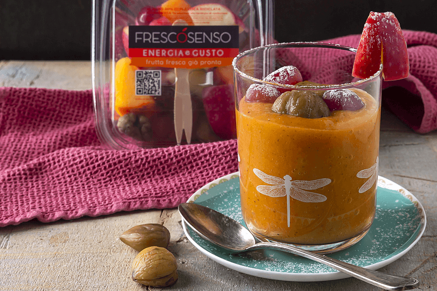Smoothie speziato alla cannella