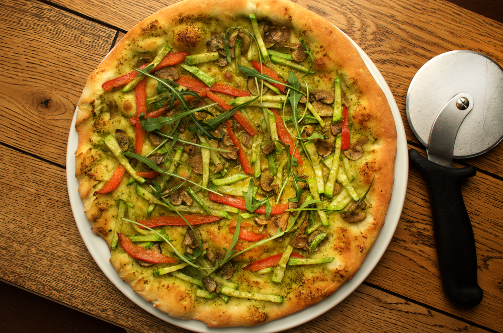 Focaccia vegetariana