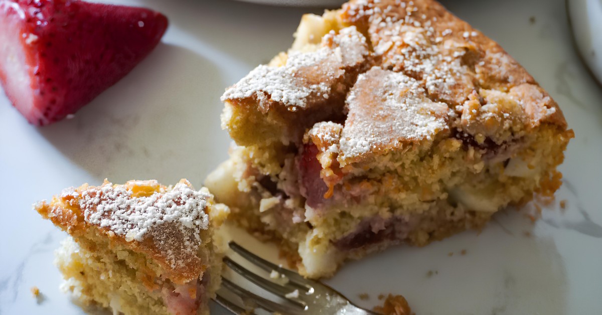 Torta Fragole e Cocco