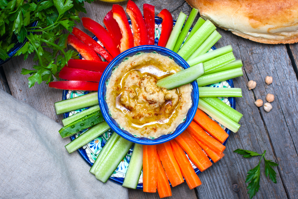 Pinzimonio in hummus