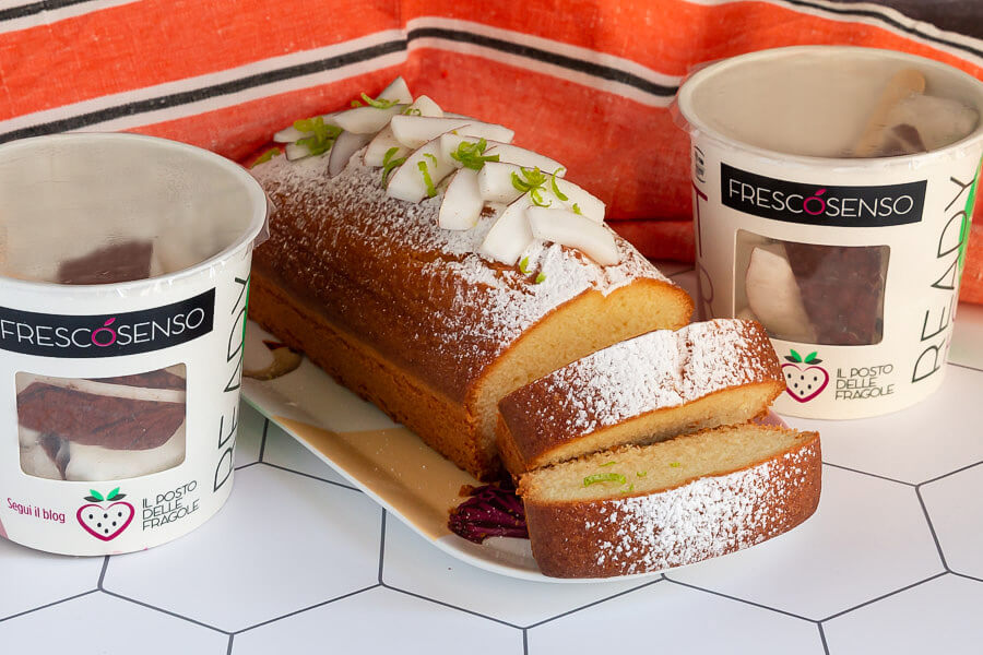Plumcake al cocco e lime